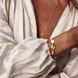 Golden Seashell Bracelet