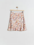 Indi & Cold Frill bottom Skirt / Malva