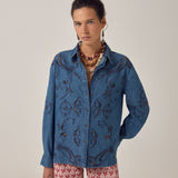 Maison Hotel Stella Shirt / Blue Denim