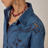 Maison Hotel Stella Shirt / Blue Denim