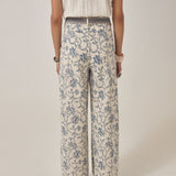 Maison Hotel Simone Pant / White Fuji