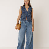 Indi & Cold Tie-Front Vest