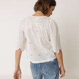 Indi & Cold Broderie Anglaise Top