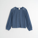 Indi & Cold Boxy Shirt / Indigo