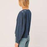 Indi & Cold Boxy Shirt / Indigo