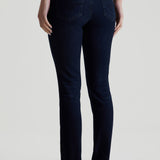 AG Mari High Rise Slim Straight Leg Denim  / 3 Years Dark Wash