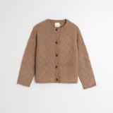Indi & Cold Crochet Cardigan / Camel