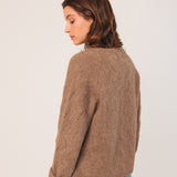 Indi & Cold Crochet Cardigan / Camel