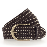 B.belt Romee Gold Buckle Belt / Black