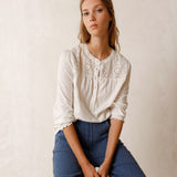 Indi & Cold Romantic Embroidered Shirt