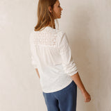 Indi & Cold Romantic Embroidered Shirt