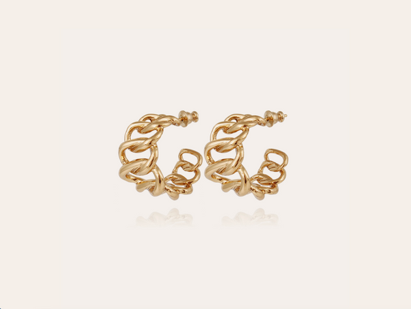 Gas Bijoux Bronx Earrings - Gold