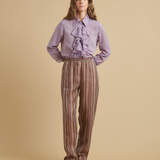 Diega Pierico Linen Pants / stripes