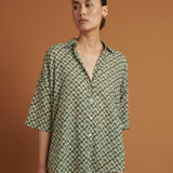 Diega Clara Cotton Shirt / Khaki