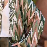 Lauren Vidal Short Kimono Top / Cactus