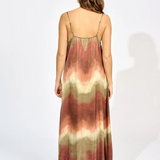 Lauren Vidal Tie Dye Maxi Dress / Desert