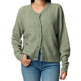 American Vintage Damsville Cardigan - Caper Melange