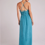 Bella Dahl Smocked Cami Maxi Dress / Deep Azure