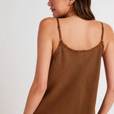 Bella Dahl frayed Cami / Twilight Gold