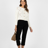 Grace Cardi / White