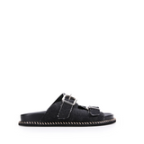 Estilo Emporio Venice Suede Slides / Dark Blue Venice