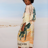 Sophia Printed Kimono Dress / Vacation