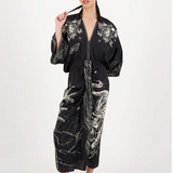 Sophia Printed Kimono Dress / Magic