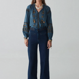 Maison Hotel Audrey Blouse - Dipinto Di Blu