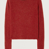 American Vintage Slim Fit East Jumper - Wine Melange