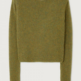 American Vintage Slim Fit East Jumper - Kiwi Melange