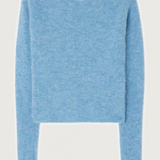 American Vintage Slim Fit East Jumper - Sky Melange