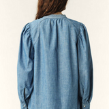 Ba&sh Kuka Blouse - Light Used Blue