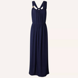 Sessùn Helene Back Tie Dress / Blue de Chine
