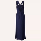 Sessùn Helene Back Tie Dress / Blue de Chine