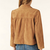 Ba&sh Milas Suede Blazer - Camel