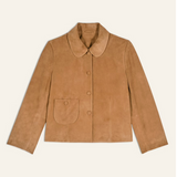 Ba&sh Milas Suede Blazer - Camel