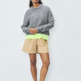 American Vintage Bymi Jumper / Heather Grey