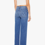 Mother Mid Rise Rambler Zip Ankle Fray / Dugout Doobies