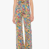 Mother The Hustler Roller Jumpsuit / Track & Flower Fields