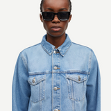 Samsoe Samsoe Sabeth Denim Jacket / Ocean Surf