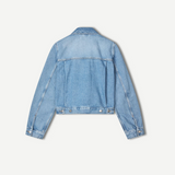 Samsoe Samsoe Sabeth Denim Jacket / Ocean Surf