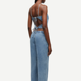 Samsoe Samsoe Sahoysa Trousers / Denim Blue