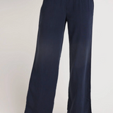 Bella Dahl Smocked Waist Wide Leg Pant - Endless Sea