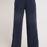 Bella Dahl Smocked Waist Wide Leg Pant - Endless Sea