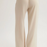 Bella Dahl Smocked Waist Wide Leg Pant - Linen Sand