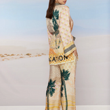 Me369 Avery Straight Leg Pant / Vacation