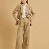 Diega Pezo Trouser / Taupe - Gris - Ciel