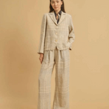 Diega Votro Jacket / Ecru - Marine