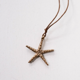 Pesci Che Volano Stella Di Mare Pendant / Bronze M