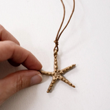 Pesci Che Volano Stella Di Mare Pendant / Bronze M